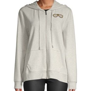 NWT Karl Lagerfeld Paris Full-Zip Hoodie